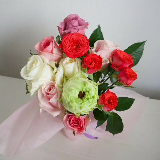 【スタンディングブーケ】榊原薔薇園のバラ