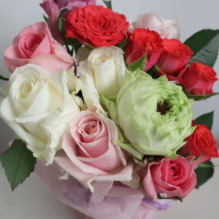 【スタンディングブーケ】榊原薔薇園のバラ
